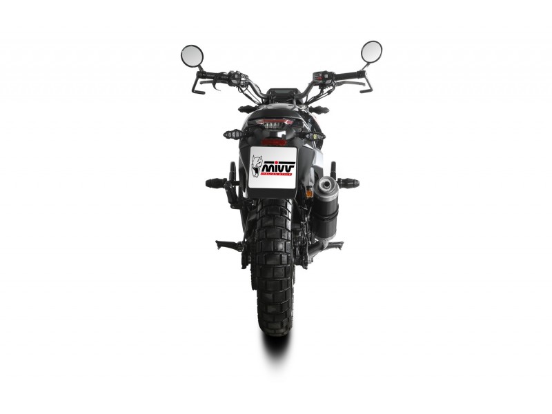 Sistem de evacuare complet 1x1 MIVV GP Z.003.LXB Negru Sistem de evacuare complet 1x1 MIVV GP Z.003.LXB Negru