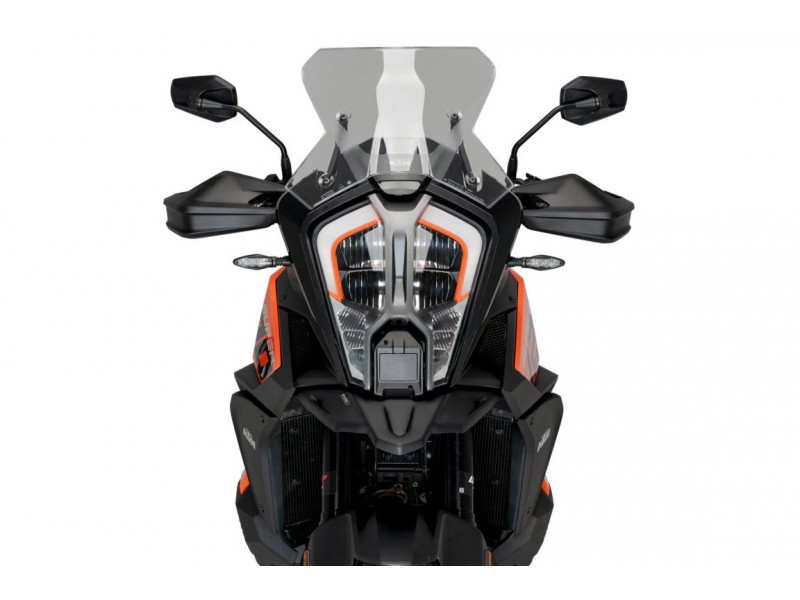 Frontal extension fender PUIG 21468J matt black Frontal extension fender PUIG 21468J matt black
