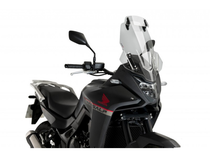 Windscreen PUIG TOURING WITH VISOR 21657W transparent