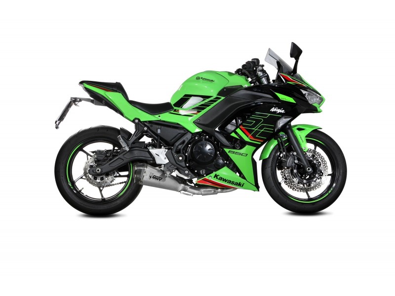 Sistem de evacuare complet 2x1 MIVV DELTA RACE K.057.LDRX otel inoxidabil