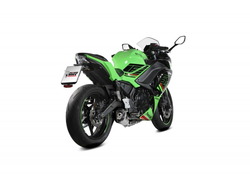 Sistem de evacuare complet 2x1 MIVV DELTA RACE K.057.LDRX otel inoxidabil