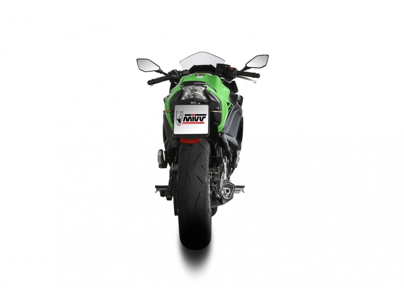 Sistem de evacuare complet 2x1 MIVV DELTA RACE K.057.LDRX otel inoxidabil