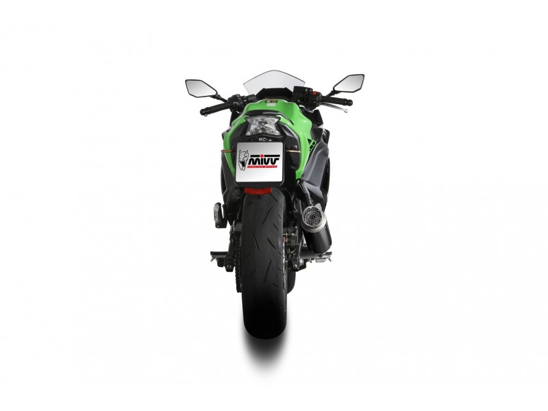 Sistem de evacuare complet 2x1 MIVV GPpro K.058.LXBP Negru Sistem de evacuare complet 2x1 MIVV GPpro K.058.LXBP Negru