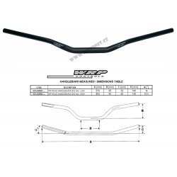 GHIDON WRP AMERICA 28,6 mm, inalt Negru GHIDON WRP AMERICA 28,6 mm, inalt Negru
