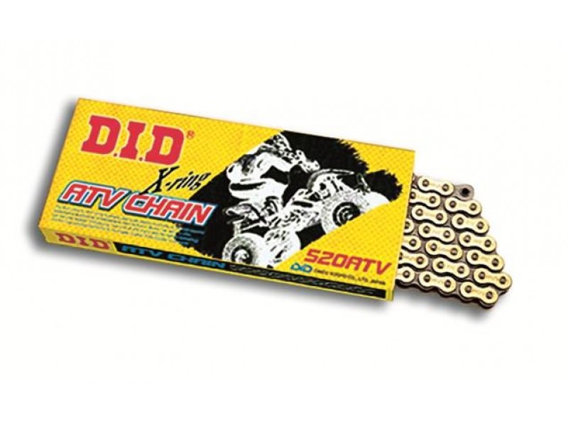 Lant X-Ring ATV D.I.D Chain 520ATV2 94 zale auriu/negru Lant X-Ring ATV D.I.D Chain 520ATV2 94 zale auriu/negru