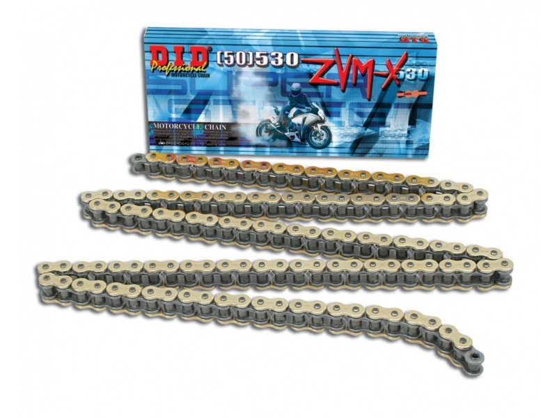Lant ZVM-X series X-Ring D.I.D Chain 530ZVM-X2 108 zale Gold/Gold Lant ZVM-X series X-Ring D.I.D Chain 530ZVM-X2 108 zale Gold/Gold
