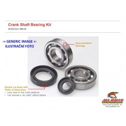 Kit garnituri si simeringuri arbore cotit All Balls Racing CB24-1001 Kit garnituri si simeringuri arbore cotit All Balls Racing CB24-1001