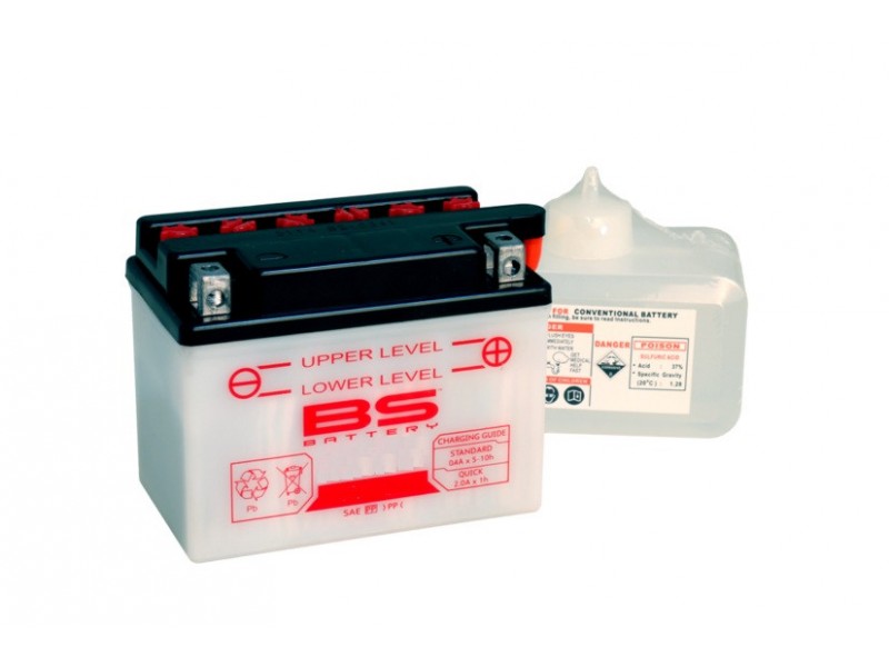 Baterie conventionala BS-BATTERY BB14-B2 (YB14-B2) include electrolit
