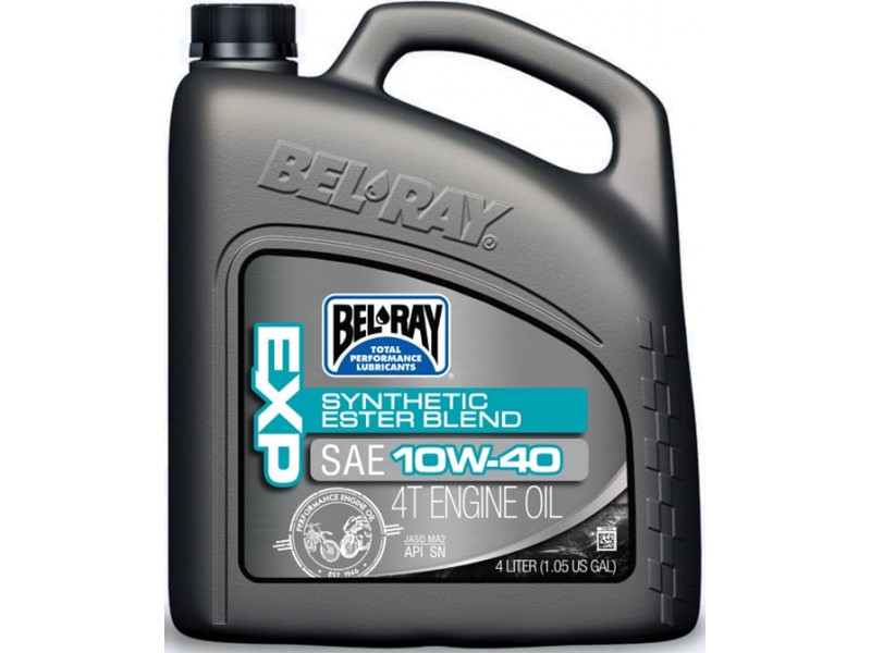 Ulei de motor Bel-Ray EXP SYNTHETIC ESTER BLEND 4T 15W-50 4 l Ulei de motor Bel-Ray EXP SYNTHETIC ESTER BLEND 4T 15W-50 4 l