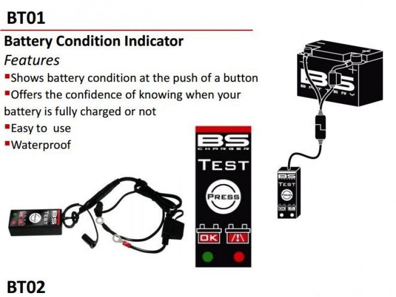 Indicator nivel baterie BS-BATTERY BT01