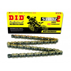 Lant motocros D.I.D Chain 520DZ2 SDH 116 zale auriu/negru Lant motocros D.I.D Chain 520DZ2 SDH 116 zale auriu/negru