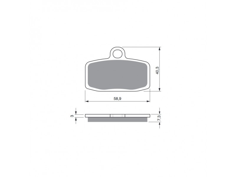Placute de frana GOLDFREN 307 AD  OFF-ROAD FRONT