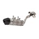 Sistem de evacuare complet 1x1 MIVV OVAL M.BE.004.LXC.F Otel inoxidabil / Capac Carbon