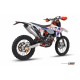 Sistem de evacuare complet 1x1 MIVV OVAL M.KT.025.LXC.F Otel inoxidabil / Capac Carbon