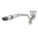 Sistem de evacuare complet 4x2x1 MIVV SUONO R.HO.0002.S8 Full Titan / Capac Carbon