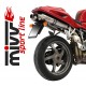 Kit 2 evacuari MIVV OVAL UD.005.L4 Titan SMALL