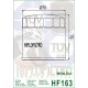 Filtru de ulei HIFLOFILTRO HF163 Filtru de ulei HIFLOFILTRO HF163
