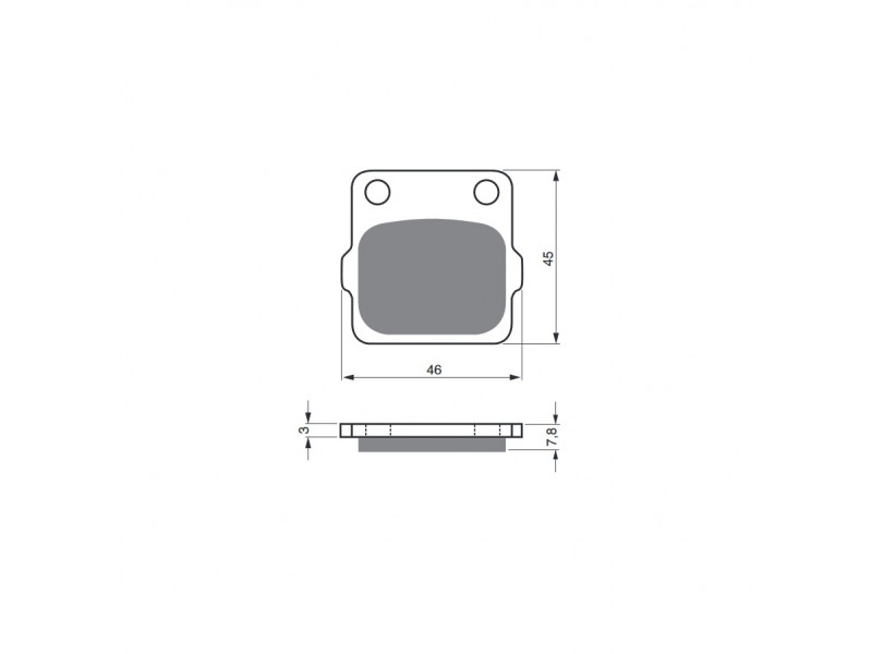 Placute de frana GOLDFREN 007 S33 OFF-ROAD FRONT Placute de frana GOLDFREN 007 S33 OFF-ROAD FRONT