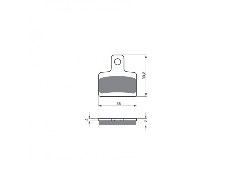 Placute de frana GOLDFREN 199 S33 OFF-ROAD Spate Placute de frana GOLDFREN 199 S33 OFF-ROAD Spate
