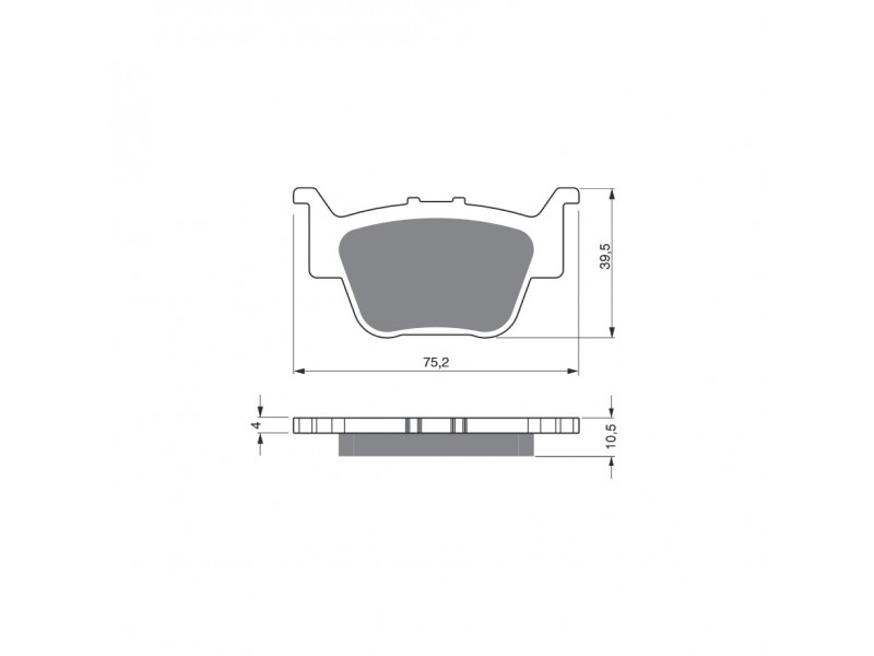 Placute de frana GOLDFREN 243 S33 OFF-ROAD Placute de frana GOLDFREN 243 S33 OFF-ROAD