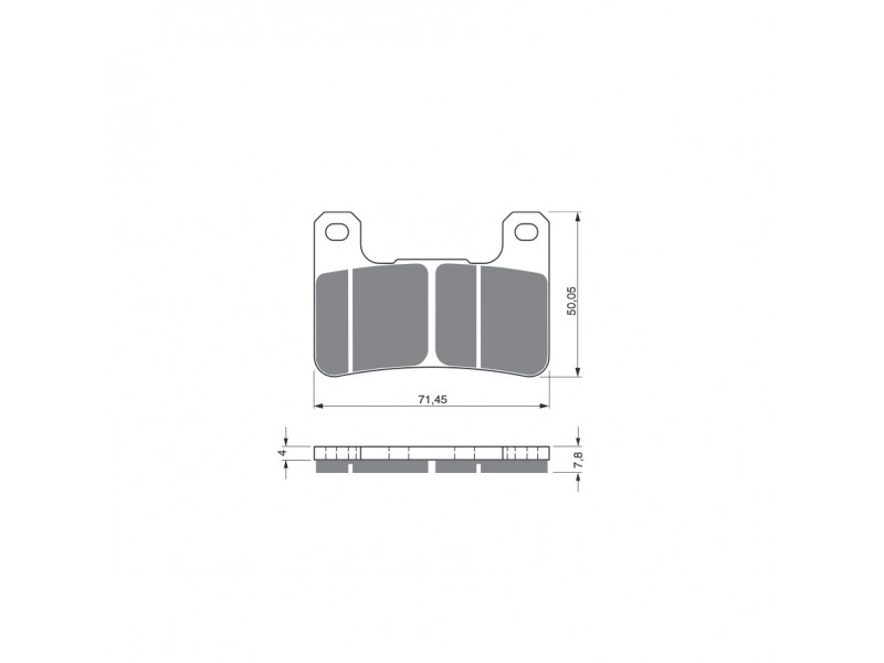Placute de frana GOLDFREN 213 S33 STREET FRONT Placute de frana GOLDFREN 213 S33 STREET FRONT