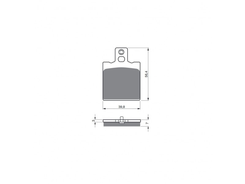 Placute de frana GOLDFREN 038 K5 Placute de frana GOLDFREN 038 K5