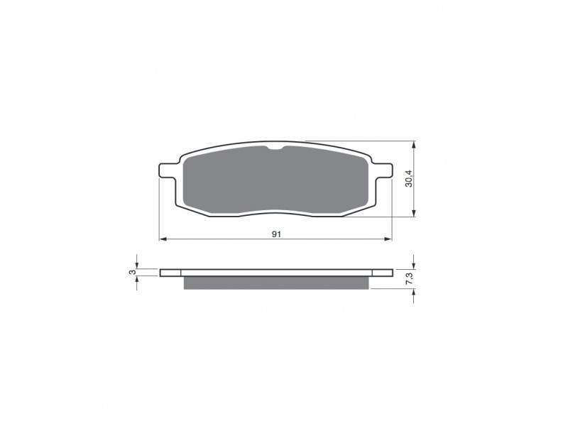 Placute de frana GOLDFREN 043 K5 Placute de frana GOLDFREN 043 K5