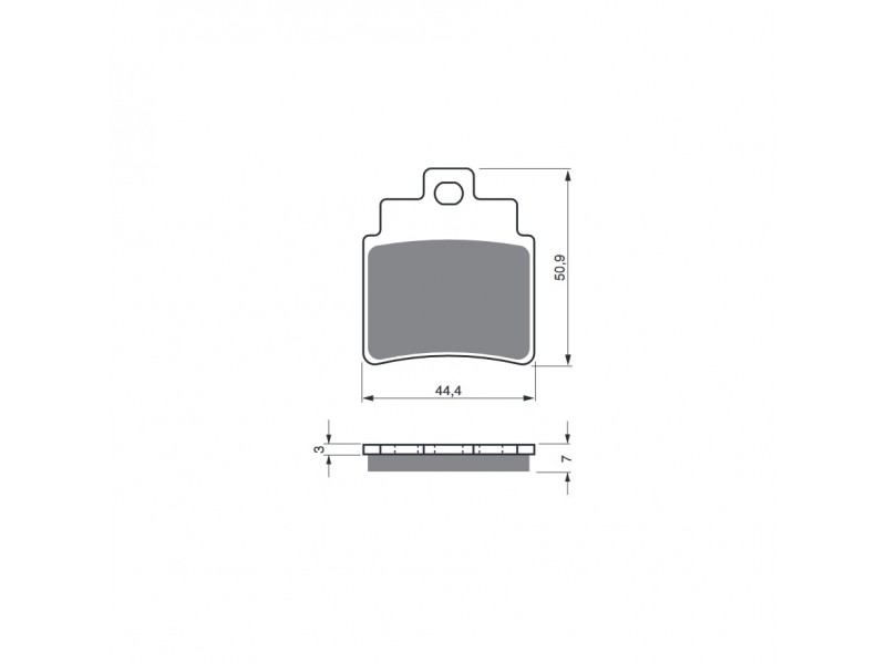 Placute de frana GOLDFREN 140 K5 (1 set = 4 pcs) Placute de frana GOLDFREN 140 K5 (1 set = 4 pcs)