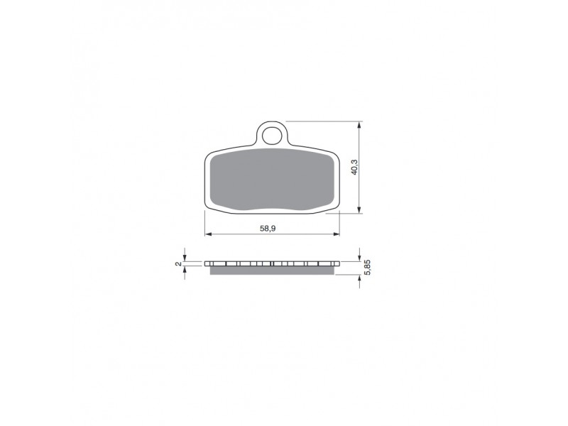 Placute de frana GOLDFREN 308 AD OFF-ROAD FRONT Placute de frana GOLDFREN 308 AD OFF-ROAD FRONT