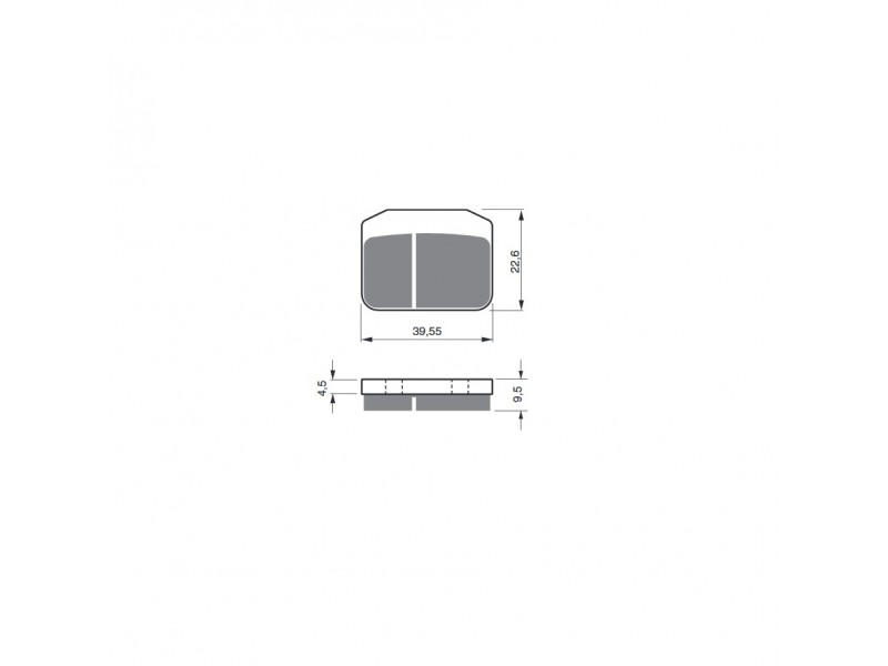 Placute de frana GOLDFREN 220 GP6 Placute de frana GOLDFREN 220 GP6