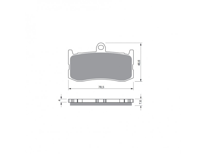 Placute de frana GOLDFREN 296 S3 Placute de frana GOLDFREN 296 S3