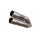 Evacuare MIVV DOUBLE GUN Y.033.SDG Full Titanium Evacuare MIVV DOUBLE GUN Y.033.SDG Full Titanium