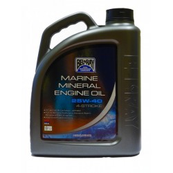 Ulei de motor Bel-Ray MARINE MINERAL 4T 25W-40 4 l Ulei de motor Bel-Ray MARINE MINERAL 4T 25W-40 4 l