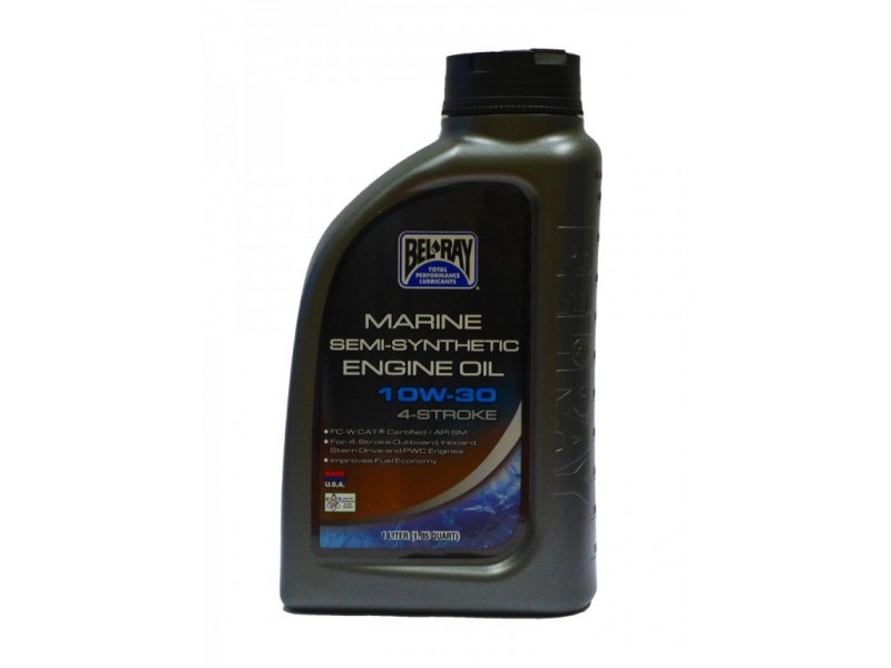 Ulei de motor Bel-Ray MARINE SEMI-SYNTHETIC 4T 10W-30 1 l