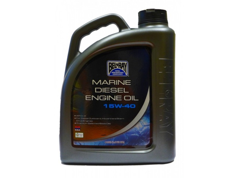 Ulei de motor Bel-Ray MARINE DIESEL 15W-40 4 l