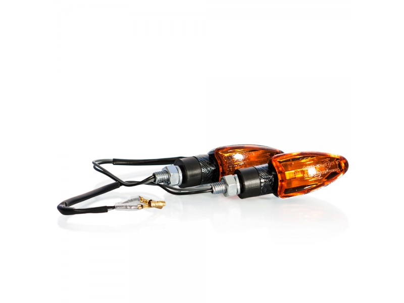 Semnale bec normal (2 buc) MOTION STUFF carbon brat scurt