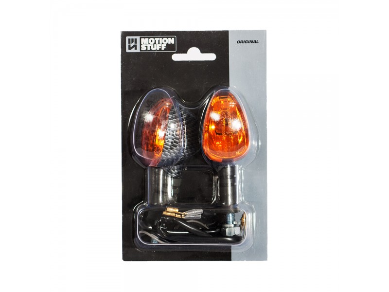 Semnale bec normal (2 buc) MOTION STUFF carbon