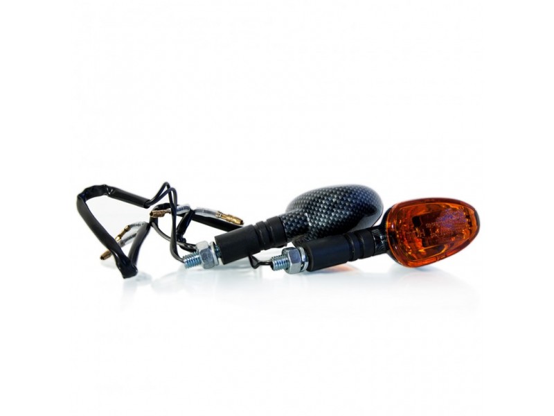 Semnale bec normal (2 buc) MOTION STUFF carbon