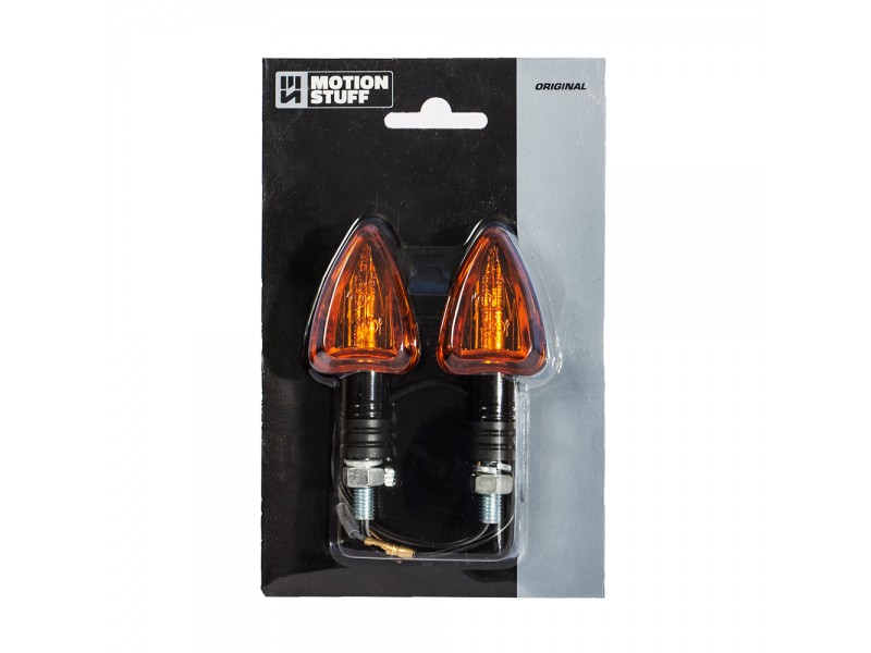Semnale bec normal (2 buc) MOTION STUFF Negru Semnale bec normal (2 buc) MOTION STUFF Negru