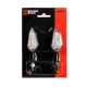 Semnale LED (2 buc) MOTION STUFF Negru clear lens