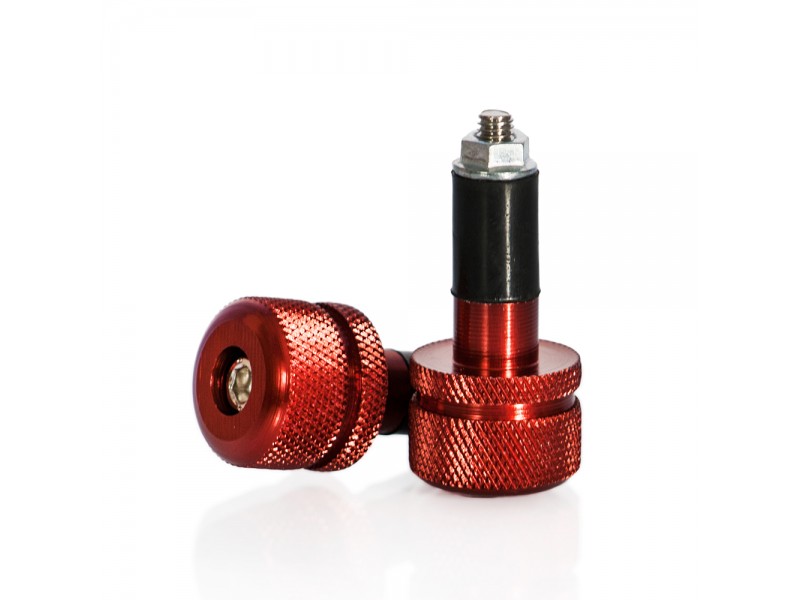 Capete de ghidon MOTION STUFF ORIGINAL Rosu (d13-17mm) Capete de ghidon MOTION STUFF ORIGINAL Rosu (d13-17mm)