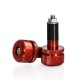 Capete de ghidon MOTION STUFF ORIGINAL Rosu (d13-17mm) Capete de ghidon MOTION STUFF ORIGINAL Rosu (d13-17mm)