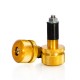 Capete de ghidon MOTION STUFF ORIGINAL auriu (d13-17mm) Capete de ghidon MOTION STUFF ORIGINAL auriu (d13-17mm)