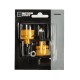 Capete de ghidon MOTION STUFF ORIGINAL auriu (d13-17mm) Capete de ghidon MOTION STUFF ORIGINAL auriu (d13-17mm)