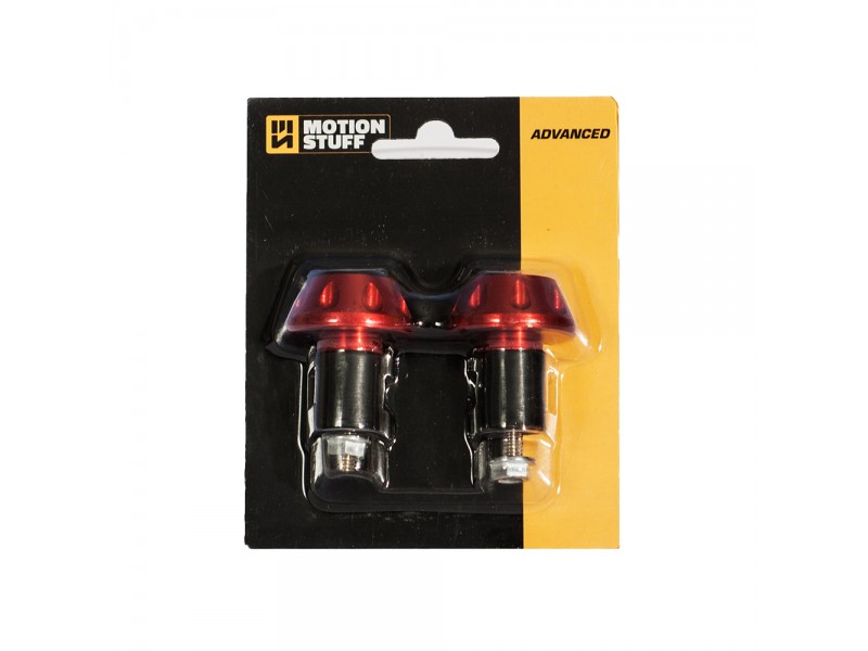 Capete de ghidon MOTION STUFF ADVANCED Rosu (d18-20mm) Capete de ghidon MOTION STUFF ADVANCED Rosu (d18-20mm)