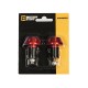 Capete de ghidon MOTION STUFF ADVANCED Rosu (d18-20mm) Capete de ghidon MOTION STUFF ADVANCED Rosu (d18-20mm)