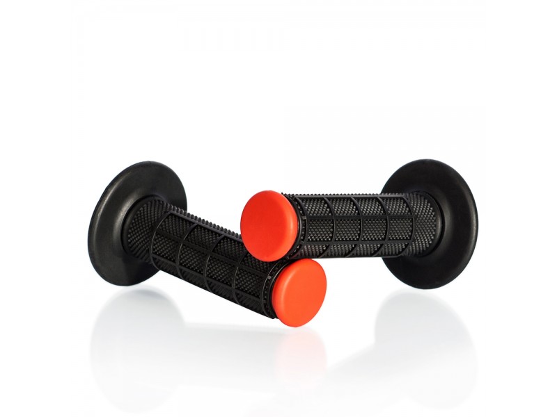Mansoane MX-Enduro MOTION STUFF ADVANCED negru/rosu (half-waffle)