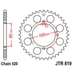 Foaie spate JT JTR 819-39 39T, 520 Foaie spate JT JTR 819-39 39T, 520