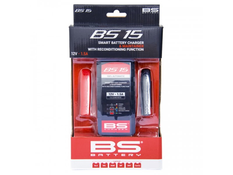 Incarcator de baterii BS-BATTERY SMART BS15 12V 1500mA