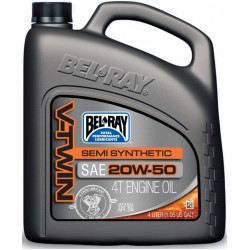 Ulei de motor Bel-Ray V-TWIN SEMI SYNTHETIC 20W-50 4 l Ulei de motor Bel-Ray V-TWIN SEMI SYNTHETIC 20W-50 4 l